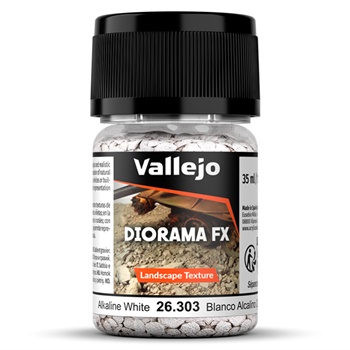 Diorama FX Blanco alcalino 2-5mm, 60g