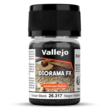 Diorama FX: Negro volcánico 0.1-2mm, 60g.