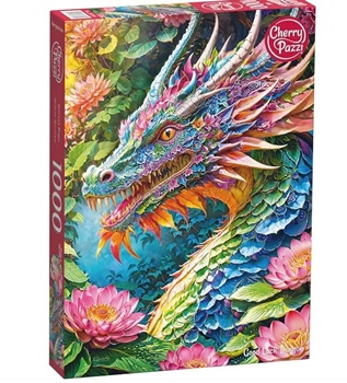 Dragón de la buena suerte, 1000 piezas.