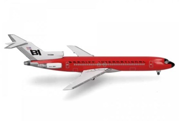 Braniff International Boeing 727-200 Solid Red.