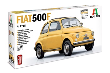 FIAT 500F. Kit de plástico escala 1/12.