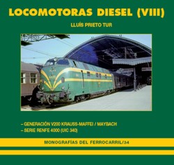 Locomotoras Diesel VIII. Generación V200 Krauss-Maffei/Maybach. Serie