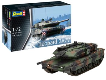 Leopard 2A7V. Kit plástico escala 1/72.