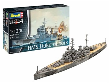 HMS Duke of York, escala 1/200.