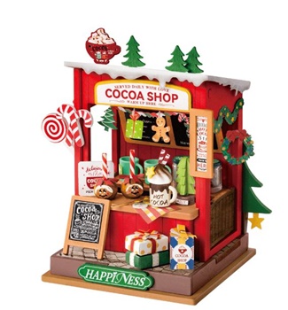 MINIATURE HOUSE Cocoa Shop.