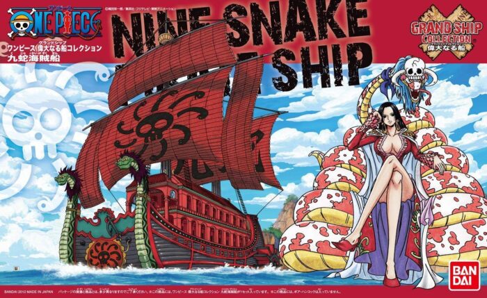 ONE PIECE NINE SNAKE SHIP.