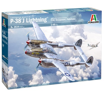 P-38 J Lightning, escala 1/48.