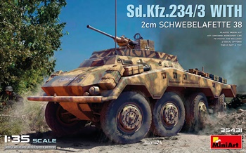 Sd. Kfz. 234/3, kit plástico escala 1/35.