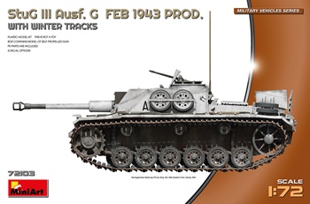 StuG III Ausf. G. FEB 1943. Escala 1/72