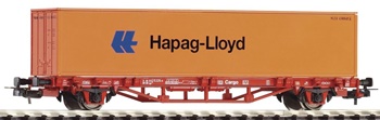 Vagón de mercancías Lgs579 DB Cargo, época V.