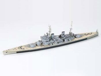 KING George V, kit de plástico escala 1/700.