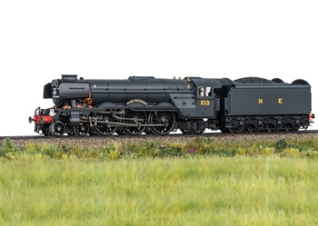 Locomotora de vapor clase A3 National Railway Museum, época VI.