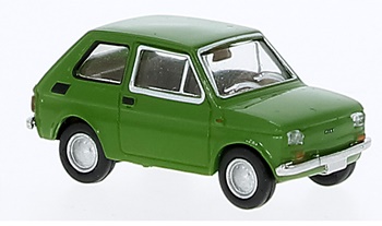 Fiat 126 color verde.