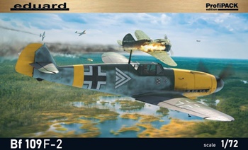 Bf 109 F-2, escala 1/72.