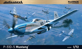 P-51D-5 Mustang, escala 1/72.