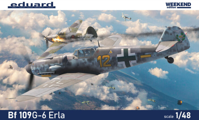 Bf 109G-6 Erla, kit escala 1/48.