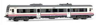 Automotor Diesel RENFE 9-596-003-4 Tamagotchi, Media Distancia livery,