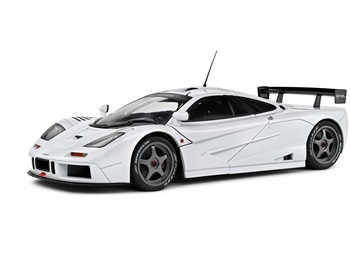 McLaren F1 GTR color blanco 1996.