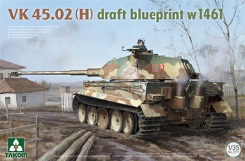 VK 45.02 H draft blueprint w1461.