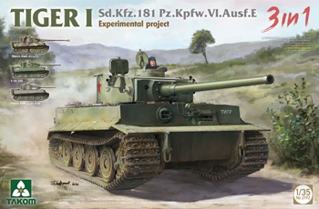 Tiger I Sd. Kfz. 181 Pz. Kpfw. VI. Ausf. E.