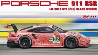 Porsche 911 RSR 2018 LM GTE class winner.