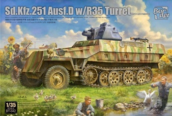 Sd. Kfz. 251 Ausf. D R35 Turret.