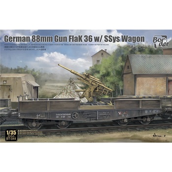 German 88mm Gun Flak 36SSys Wagon.