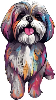 Shih Tzu Dog.