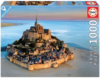 Mont Saint Michel, 1000 piezas.