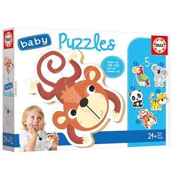 Baby puzzle fauna salvaje.