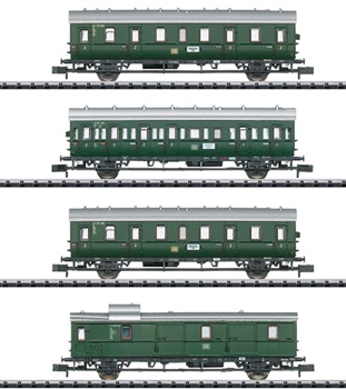 Set de coches pasajeros de los Ferrocarriles Federales Alemanes