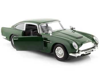 Aston Martin DB5 color verde.