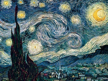 Noche Estrellada, Junio 1889 Vincent van Gogh.