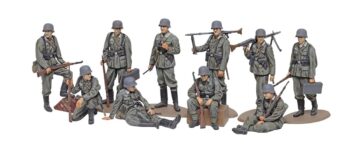 WWII Set infantería, 1/48.