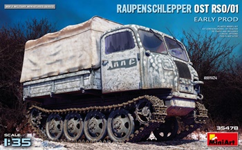 Ruoenschlepper ost RS0/01, escala 1/35.