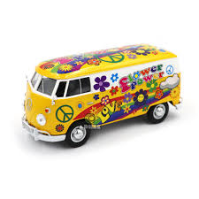 VW Furgoneta Flower Power.