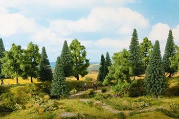 Set de arboles 10-14cm.