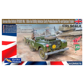 Korean war British FV180001 mK. 1 4X4.