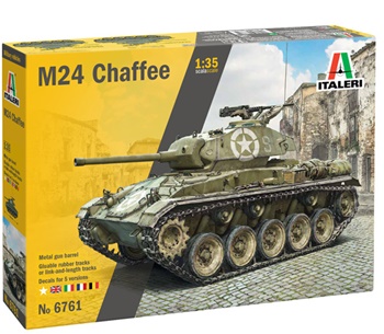 M24 Chaffee, escala 1/35.