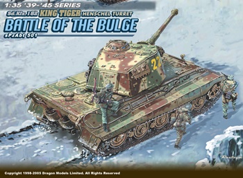 Sd. Kfz. 182 KING TIGER Henschel Turret, escala 1/35.