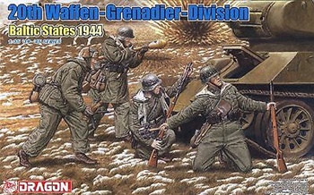 20th Waffen-Grenadier-Division Baltic States 1944.