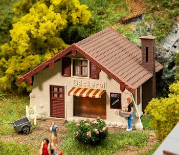 Casita de pueblo con pandería.