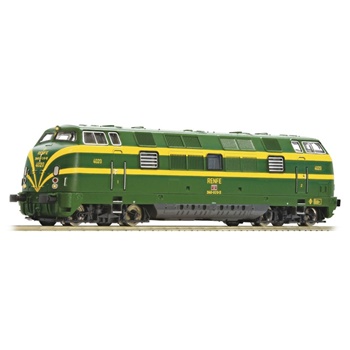 Locomotora diésel de la serie 340-020 de los FFCC estatales españoles