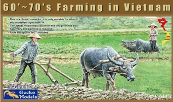 Granja en Vietnam 1960-1970.
