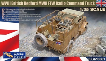 WWII British Bedford MWR Radio Command Truck.