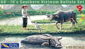 Set Buffalo Vietnam Southern 1960-1970.
