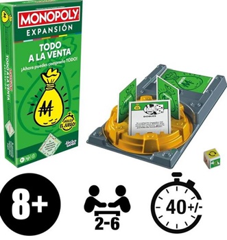 MONOPOLY Expansión todo a la venta.