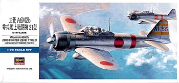 Mitsubishi A6M2b ZERO FIGHTER ZEKE Type 21.