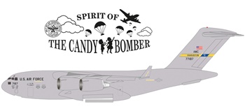 U.S. Air Force Boeing C-17A Globemaster III.