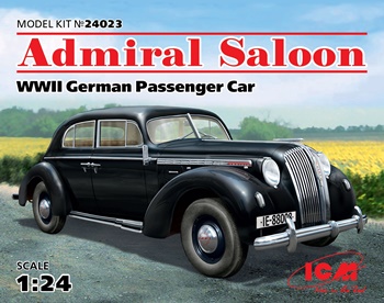 Admiral saloon WWII German passenger car.